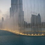 Поющий фонтан в Дубае.